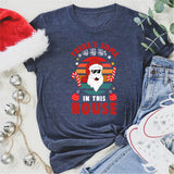 Christmas House Party Shirt, Funny Santa Claus Shirt, Funny Xmas Party T Shirts