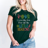 I Love My Job For All The Little Reasons, Daycare Teacher Shirt, Back to School Shirt