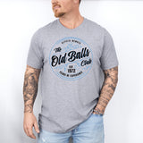 Old Balls Club Shirt, Official Member The Old Balls Club Est 1972, Men Birthday Shirt