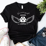 Personalized Deceased Pet Shirt, Pet's Date of Death T-shirt