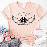 Personalized Deceased Pet Shirt, Pet's Date of Death T-shirt