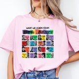 What We Learn From Black History Shirt, Black Lives Matter Shirt, Black History Shirt