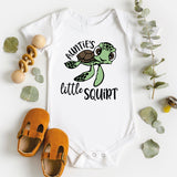 Matching Auntie And Baby Niece Shirts, Squirt Baby Bodysuit, Tia And Nephew Shirt