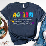 Autism Awareness T-Shirt, Autism Shirt,We Wear Blue Shirt, Autism Love Shirt