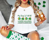 My Class Is Full Of Lucky Charms Shirt, St. Patrick's Day Teacher Shirt, Retro St Patrick's Day