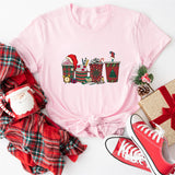 Christmas Teacher Shirt, Xmas School Tee, Holly Jolly Teacher Shirt