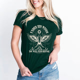 Under His Wings You Will Find Refuge Shirt, Bible Verse Shirt