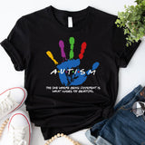 Autism Awareness T-Shirt, Autism Shirt,We Wear Blue Shirt, Inclusion Shirt