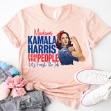 Madam Kamala Harris Shirt, Kamala Harris Let's Finish The Job Shirt