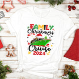 Custom Family Christmas Cruise 2024 Shirt, Merry Cruisemas Shirt