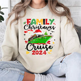 Custom Family Christmas Cruise 2024 Shirt, Merry Cruisemas Shirt