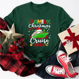 Custom Family Christmas Cruise 2024 Shirt, Merry Cruisemas Shirt