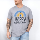 Happy Hanukkah Shirt, Love and Light Hanukkah Shirt, Menorah Shirt, Holiday Shirt