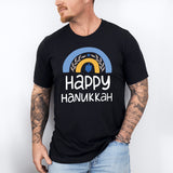 Happy Hanukkah Shirt, Love and Light Hanukkah Shirt, Menorah Shirt, Holiday Shirt