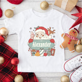 Custom Santa Claus Shirt, Personalized Christmas Shirt, Santa Holiday Shirt