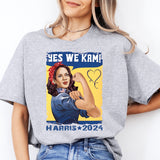 Kamala Harris 2024 Shirt, Yes We Kam Shirt