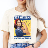 Kamala Harris 2024 Shirt, Yes We Kam Shirt