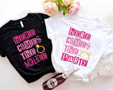 Here Comes To Bride Shirt, Bridal Party Shirt