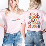 It's A Good Day To Make Music T-Shirt, Custom Music Teacher Shirt, Teachers Day Tee