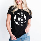 Custom Soccer T-Shirt, Soccer Mom Shirt, Soccer Dad Shirt, Game Day Tee