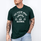 You Know What Rhymes With Camping Alcohol Shirt, Camper T Shirt