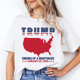 Trump Ending Of A Nightmare Sweatshirt Shirt, President Trump T-Shirt