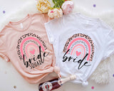 Leopard Bride Team Shirt, Bachelorette Party Tees