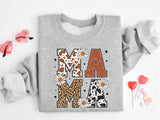 Mama Shirt For Mothers Day, Leopard Mama Shirt, Leopard Mama Sweatshirt