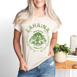 Lahaina Strong Banyan Tree Golden Shirt, Support Maui Shirt