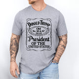 Donald Trump President Of The United States Shirt, Trump Vance 2025 T-Shirt