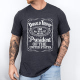 Donald Trump President Of The United States Shirt, Trump Vance 2025 T-Shirt