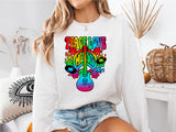 Peace Love Guitar Shirt, Equality Kindness Inclusion Shirt, LGBT Heart Shirt