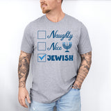 Naughty Nice Jewish Shirt, Happy Hanukkah Shirt, Judaism Shirt