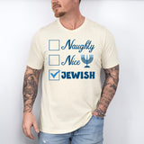 Naughty Nice Jewish Shirt, Happy Hanukkah Shirt, Judaism Shirt