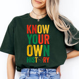 Black History Sweatshirt, Know Your Own History Tee, Black History Month T-Shirt