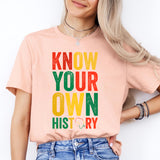 Black History Sweatshirt, Know Your Own History Tee, Black History Month T-Shirt