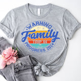 Family Trip Shirt, Family Cruise Shirts, Warning Family Trip In Progress 2024