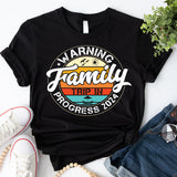 Family Trip Shirt, Family Cruise Shirts, Warning Family Trip In Progress 2024