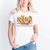 Nana Claus Christmas Shirt, Grandma Xmas Tee, Grandma Claus Shirt, Merry Gigi Shirt, New Gigi Shirt, Grammy Xmas Shirt, Merry Christmas Gigi