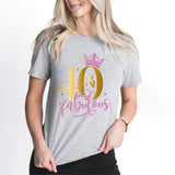 Birthday T-Shirt, 40'th Birthday Shirt, Birthday Mom Tee, Grandma Birthday Shirt