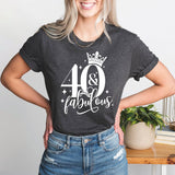 Birthday T-Shirt, 40'th Birthday Shirt, Birthday Mom Tee, Grandma Birthday Shirt