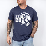 Senior Soccer T-Shirt, School Soccer Shirt, Graduate Shirt, Graduation Tee