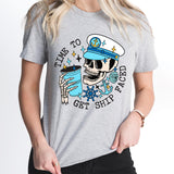 Cruise Crew Shirt, Skeleton Cruising Tee, Boujee Cruise Shirt