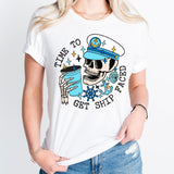 Cruise Crew Shirt, Skeleton Cruising Tee, Boujee Cruise Shirt