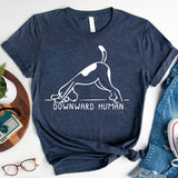 Yoga Shirt, Yoga Poses Shirt, Downward Dog Shirt, Namaste Shirt, Funny Yoga Shirt