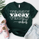 Vacay Vibes Shirt, Cruise Vacation Tee, Family Cruise Shirt