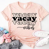 Vacay Vibes Shirt, Cruise Vacation Tee, Family Cruise Shirt