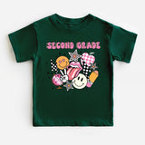 Second Grade T-Shirt, Back To School Shirt, 1st Day of School Tee, Hello Second Grade Tee