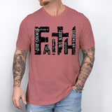 Faith T-Shirt, Faith Cross Shirt, Christian Gift