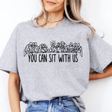 You Can Sit With Us Christian Shirt, Jesus Shirt, Faith Shirt